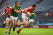 25 June 2017; Daniel O'Connell of Louth in action against Ciarán Sheridan of Meath during the Leinster GAA Football Junior Championship Final match between Louth and Meath at Croke Park in Dublin. Photo by Ray McManus/Sportsfile