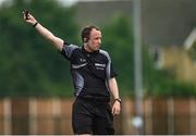 25 June 2017; Referee Niall Cullen during the GAA Football All-Ireland Senior Championship Round 1B match between London and Carlow at McGovern Park in Ruislip, London. Photo by Seb Daly/Sportsfile