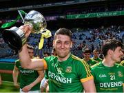 25 June 2017; Paddy Kennelly of Meath celebrates with the cup after the Leinster GAA Football Junior Championship Final match between Louth and Meath at Croke Park in Dublin. Photo by Eóin Noonan/Sportsfile