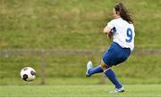 25 June 2017; Alannah McEvoy of Metropolitan girls League scores her side's first goal from a penalty during the U.16 final at the Fota Island Resort FAI Gaynor Cup at the University of Limerick in Limerick. Photo by David Maher/Sportsfile