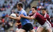25 June 2017; Jack McCaffrey of Dublin in action against Paul Sharry of Westmeath during the Leinster GAA Football Senior Championship Semi-Final match between Dublin and Westmeath at Croke Park in Dublin. Photo by Ray McManus/Sportsfile