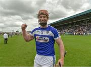 25 June 2017; Matthew Whelan of Laois celebrates following the GAA Hurling All-Ireland Senior Championship Preliminary Round match between Laois and Carlow at O'Moore Park in Portlaoise, Co. Laois. Photo by Ramsey Cardy/Sportsfile