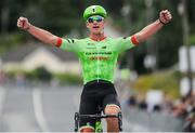 25 June 2017; Ryan Mullen of Cannondale - Drapac, winning the Elite Men Road Race at the National Cycling Road Race Championships in Wexford. Photo by Stephen McMahon/Sportsfile