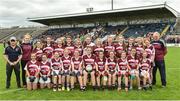 25 June 2017; The Castlerahan-Denn GAA Club, Co. Cavan team before the Girls Division 1 Final at the John West Peile na nÓg national competition which took place this weekend across Cavan, Fermanagh and Monaghan. This is the second year that the Féile na nGael and Féile Peile na nÓg have been sponsored by John West, one of the world’s leading suppliers of fish. The competition gives up-and-coming GAA superstars the chance to participate and play in their respective Féile tournament, at a level which suits their age, skills and strengths.   Photo by Matt Browne/Sportsfile