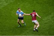 25 June 2017; Darren Daly of Dublin in action against Ger Egan of Westmeath during the Leinster GAA Football Senior Championship Semi-Final match between Dublin and Westmeath at Croke Park in Dublin. Photo by Daire Brennan/Sportsfile