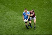 25 June 2017; Eoghan O'Gara of Dublin in action against Frank Boyle of Westmeath during the Leinster GAA Football Senior Championship Semi-Final match between Dublin and Westmeath at Croke Park in Dublin. Photo by Daire Brennan/Sportsfile