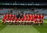 25 June 2017; The Louthpanel before the Leinster GAA Football Junior Championship Final match between Louth and Meath at Croke Park in Dublin. Photo by Ray McManus/Sportsfile