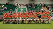 25 June 2017; The Carlow team ahead of the GAA Football All-Ireland Senior Championship Round 1B match between London and Carlow at McGovern Park in Ruislip, London. Photo by Seb Daly/Sportsfile
