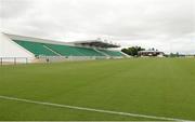 25 June 2017; A general view of the pitch and stand ahead of the GAA Football All-Ireland Senior Championship Round 1B match between London and Carlow at McGovern Park in Ruislip, London. Photo by Seb Daly/Sportsfile