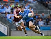 25 June 2017; Brian Fenton of Dublin slips past David Lynch of Westmeath during the Leinster GAA Football Senior Championship Semi-Final match between Dublin and Westmeath at Croke Park in Dublin. Photo by Ray McManus/Sportsfile