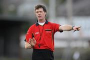 19 February 2012; Referee Tony Carroll during the M Donnelly GAA Hurling All-Ireland Interprovincial Championship Semi-Final match between Connacht and Ulster at Duggan Park in Ballinasloe, Galway. Photo by Diarmuid Greene/Sportsfile