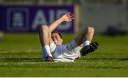17 June 2017; Mick O'Grady of Kildare after picking up an injury during the Leinster GAA Football Senior Championship Semi-Final match between Meath and Kildare at Bord na Móna O'Connor Park in Tullamore, Co Offaly. Photo by Piaras Ó Mídheach/Sportsfile