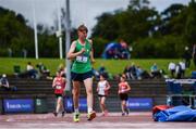 24 June 2017; Nicky Connolly of Castlecomer CS, Castlecomer, Co. Kilkenny, competing in the 3,000 metre walk race at the Irish Life Health Tailteann School’s Interprovincial Schools Championships at Morton Stadium in Santry, Dublin. Photo by Ramsey Cardy/Sportsfile