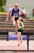 24 June 2017; Aisling Lowe of Ursuline Waterford competing in the 1,500m steeplechase at the Irish Life Health Tailteann School’s Interprovincial Schools Championships at Morton Stadium in Santry, Dublin. Photo by Ramsey Cardy/Sportsfile
