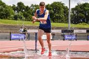 24 June 2017; Conor Mullaney of Blackwater C.S, Lismore, Co. Waterford competing in the 1,500m steeplechase at the Irish Life Health Tailteann School’s Interprovincial Schools Championships at Morton Stadium in Santry, Dublin. Photo by Ramsey Cardy/Sportsfile