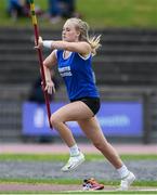 24 June 2017; Emma Coffey of St Angela's, Cork, competing in the pole vault at the Irish Life Health Tailteann School’s Interprovincial Schools Championships at Morton Stadium in Santry, Dublin. Photo by Ramsey Cardy/Sportsfile