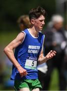 24 June 2017; Jake McCarthy of PS na Trionoide, Youghal, Co Cork, competing in the 3,000 metre race at the Irish Life Health Tailteann School’s Interprovincial Schools Championships at Morton Stadium in Santry, Dublin. Photo by Ramsey Cardy/Sportsfile