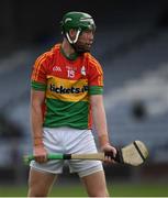 25 June 2017; Paul Coady of Carlow during the GAA Hurling All-Ireland Senior Championship Preliminary Round match between Laois and Carlow at O'Moore Park in Portlaoise, Co. Laois. Photo by Ramsey Cardy/Sportsfile