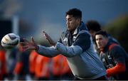 27 June 2017; Rieko Ioane during a New Zealand All Blacks training session at Hutt Recreation Ground in Wellington, New Zealand. Photo by Stephen McCarthy/Sportsfile