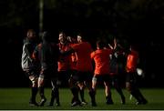 27 June 2017; Kieran Read and his New Zealand All Blacks team-mates during a training session at Hutt Recreation Ground in Wellington, New Zealand. Photo by Stephen McCarthy/Sportsfile