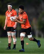 27 June 2017; Ardie Savea during a New Zealand All Blacks training session at Hutt Recreation Ground in Wellington, New Zealand. Photo by Stephen McCarthy/Sportsfile
