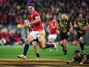 27 June 2017; George North of the British & Irish Lions on his way to scoring his side's second try during the match between Hurricanes and the British & Irish Lions at Westpac Stadium in Wellington, New Zealand. Photo by Stephen McCarthy/Sportsfile
