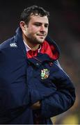 27 June 2017; Robbie Henshaw of the British & Irish Lions leaves the pitch during the match between Hurricanes and the British & Irish Lions at Westpac Stadium in Wellington, New Zealand. Photo by Stephen McCarthy/Sportsfile