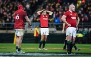 27 June 2017; Dan Biggar of the British and Irish Lions reacts at the final whistle following the match between Hurricanes and the British & Irish Lions at Westpac Stadium in Wellington, New Zealand. Photo by Stephen McCarthy/Sportsfile