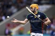 25 June 2017; Brian Tracey of Carlow during the GAA Hurling All-Ireland Senior Championship Preliminary Round match between Laois and Carlow at O'Moore Park in Portlaoise, Co. Laois. Photo by Ramsey Cardy/Sportsfile