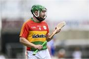 25 June 2017; Gary Bennett of Carlow during the GAA Hurling All-Ireland Senior Championship Preliminary Round match between Laois and Carlow at O'Moore Park in Portlaoise, Co. Laois. Photo by Ramsey Cardy/Sportsfile