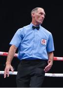 17 June 2017; Referee Steve Gray at the Battle of Belfast Fight Night at the Waterfront Hall in Belfast. Photo by Ramsey Cardy/Sportsfile