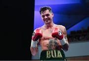 17 June 2017; Tyrone McKenna at the Battle of Belfast Fight Night at the Waterfront Hall in Belfast. Photo by Ramsey Cardy/Sportsfile