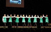 18 February 2012; The Whitecross GAA Club, Co. Armagh, performing in the 'Figure Dancing' competition during the All-Ireland Scór na nÓg Final 2012. Royal Theatre & Events Centre, Castlebar, Co. Mayo. Picture credit: Ray McManus / SPORTSFILE