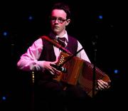 18 February 2012; Michael McClean, a member of the Mullaghbawn GAA Club, Co. Armagh, performing in the 'Instrumental Music' competition during the All-Ireland Scór na nÓg Final 2012. Royal Theatre & Events Centre, Castlebar, Co. Mayo. Picture credit: Ray McManus / SPORTSFILE