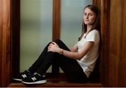 28 June 2017; Athlete Ciara Mageean poses for a portrait after the launch of the 2017 Morton Games at Buswell’s Hotel, Molesworth Street, in Dublin. Photo by Piaras Ó Mídheach/Sportsfile