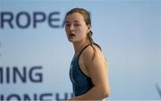 28 June 2017; Mona McSharry of Ireland after competing in the Womens 50m Breast Stroke Final where she finished 1st in a time of 31:38.00 during the European Junior Swimming Championships 2017 at Netanya, in Israel. Photo by Nir Keidar/Sportsfile