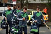 28 June 2017; Limerick players arrive ahead of the Electric Ireland Munster GAA Hurling Minor Championship semi-final match between Clare and Limerick at Cusack Park in Ennis, Co. Clare. Photo by Diarmuid Greene/Sportsfile