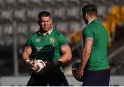 29 June 2017; Sean O'Brien, left, and Owen Farrell during a British and Irish Lions Training Session at Jerry Collins Stadium in Porirua, New Zealand. Photo by Stephen McCarthy/Sportsfile