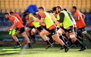 29 June 2017; Jack Goodhue during a New Zealand All Blacks training session at Westpac Stadium in Wellington, New Zealand. Photo by Stephen McCarthy/Sportsfile