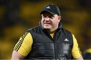 27 June 2017; Hurricanes scrum coach Dan Cron during the match between Hurricanes and the British & Irish Lions at Westpac Stadium in Wellington, New Zealand. Photo by Stephen McCarthy/Sportsfile