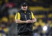 27 June 2017; Hurricanes scrum coach Dan Cron during the match between Hurricanes and the British & Irish Lions at Westpac Stadium in Wellington, New Zealand. Photo by Stephen McCarthy/Sportsfile