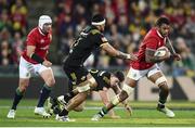 27 June 2017; Courtney Lawes of the British & Irish Lions during the match between Hurricanes and the British & Irish Lions at Westpac Stadium in Wellington, New Zealand. Photo by Stephen McCarthy/Sportsfile