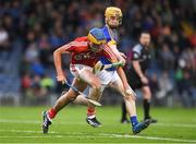 29 June 2017; Eoin Roche of Cork in action against Billy Seymour of Tipperary during the Electric Ireland Munster GAA Hurling Minor Championship Semi-Final match between Tipperary and Cork at Semple Stadium in Thurles, Co Tipperary. Photo by Eóin Noonan/Sportsfile