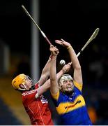 29 June 2017; Anthony McKelvey of Tipperary in action against James Keating of Cork during the Electric Ireland Munster GAA Hurling Minor Championship Semi-Final match between Tipperary and Cork at Semple Stadium in Thurles, Co Tipperary. Photo by Eóin Noonan/Sportsfile