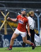 29 June 2017; David Jones of Cork celebrates after his side score a late goal during the Electric Ireland Munster GAA Hurling Minor Championship Semi-Final match between Tipperary and Cork at Semple Stadium in Thurles, Co Tipperary. Photo by Eóin Noonan/Sportsfile