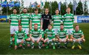29 June 2017; The Shamrock Rovers team ahead of the Europa League First Qualifying Round first leg match between Stjarnan and Shamrock Rovers at Stjörnuvöllur, Gardabaer, in Iceland. Photo by Eva Björk/Sportsfile