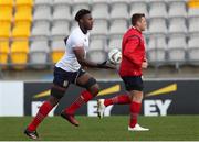 30 June 2017; Maro Itoje of the British & Irish Lions during their captain's run at Jerry Collins Stadium in Porirua, New Zealand. Photo by Sportsfile