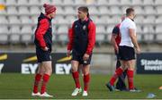 30 June 2017; Jonathan Sexton, left, and Owen Farrell of the British & Irish Lions during their captain's run at Jerry Collins Stadium in Porirua, New Zealand. Photo by Sportsfile