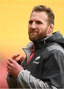30 June 2017; Kieran Read of the New Zealand All Blacks during their captain's run at Westpac Stadium in Wellington, New Zealand. Photo by Stephen McCarthy/Sportsfile