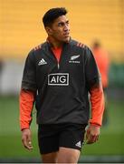 30 June 2017; Rieko Ioane of the New Zealand All Blacks during their captain's run at Westpac Stadium in Wellington, New Zealand. Photo by Stephen McCarthy/Sportsfile